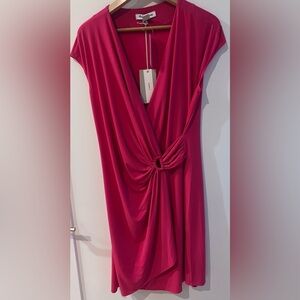 Tommy Bahama Carmela Faux Wrap Fuchsia Dress